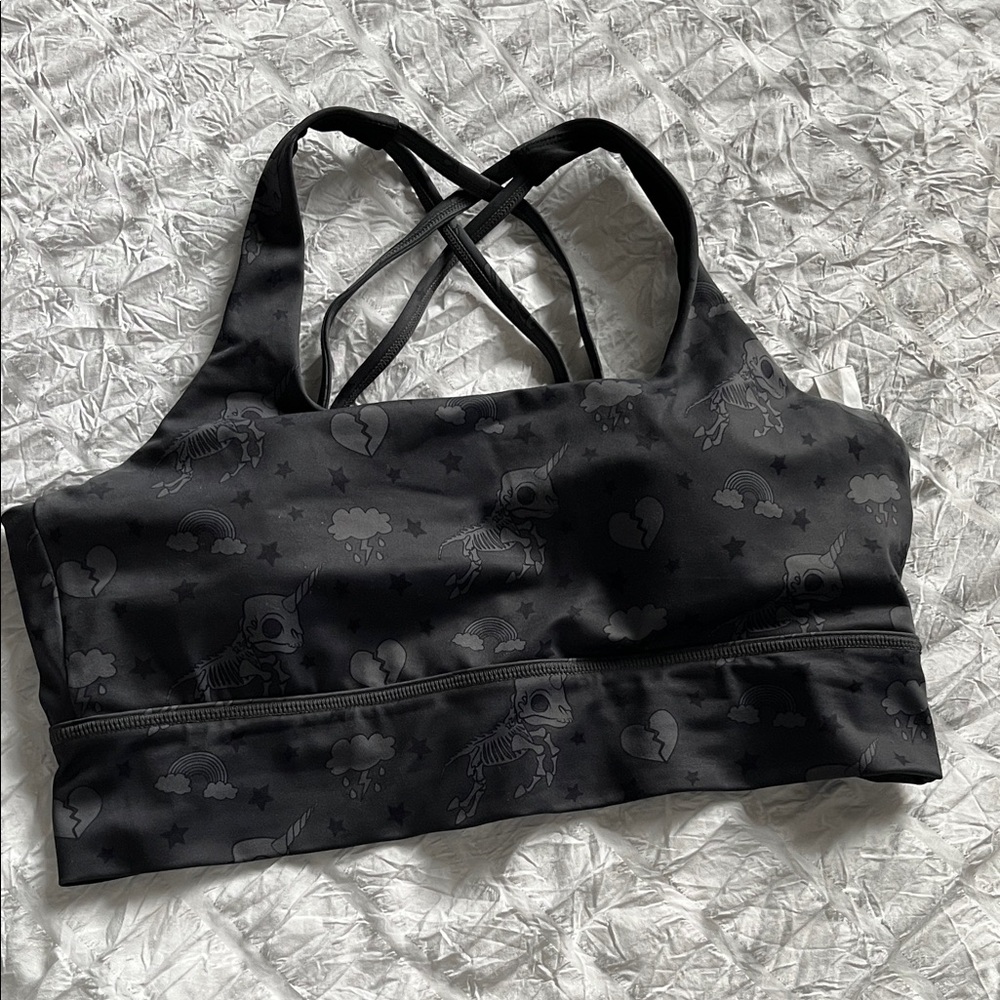 CVG Unicorn skeleton sports bra